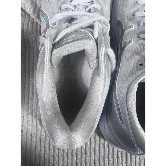 ASICS Gel-Kayano 28 Shoes Womens Size 8.5 Gray Silver Running Stability 1012B133 - Picture 10 of 13